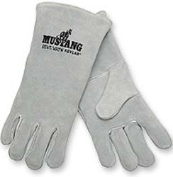GLOVE  WELDER LEATHER;LADIES SIZE - Latex, Supported